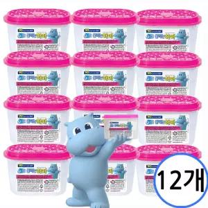 옥시 물먹는 하마 300gx12개 /옷장 서랍장 신발장 습기제거 냄새방지 곰팡이