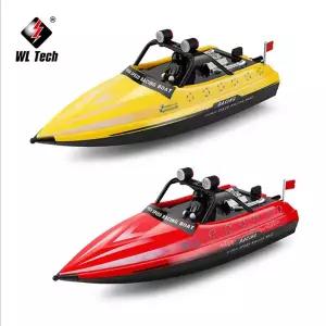 수집품 RC WLtoys WL917 레이싱 보트 16KM/H 2.4GHz 무선 조종 장난감 고속 선박 제트 스피드보트 성인 남