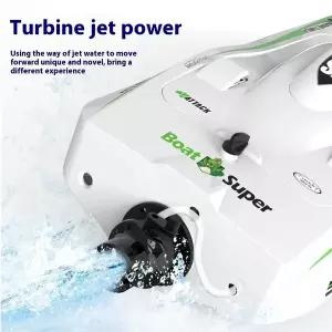수집품 RC TX768 보트 수냉식 브러시리스 모터 2.4G 고속 터보제트 원격 조종 선박 장난감 남아용 선물
