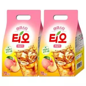티오 아이스티 복숭아 70Tx2개