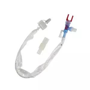 터보 클리닝 폐쇄식 석션 흡인카테터 12F 흡입 Closed Suction System