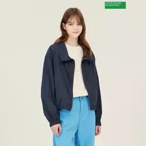 베네통 백 자수 스트링 점퍼 BAJP67531