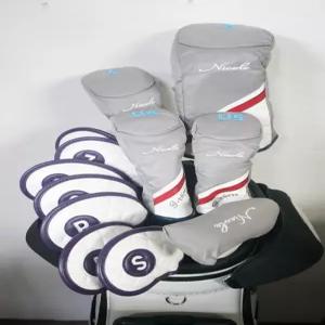 중고 여성 온오프 지쓰리 g-three 니콜 풀세트 12pcs 혼마 휠 캐디백 포함 마스