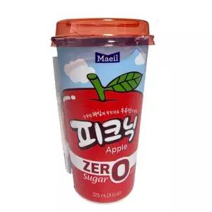 [매일유업] 매일 피크닉 제로 사과 325ml 컵  20개