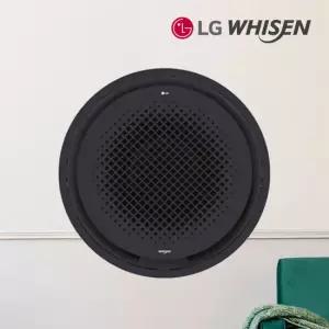LG 휘센 인버터 천장형 원형 블랙 에어컨 30평 냉난방기 실외기포함 TW1100Y2BR