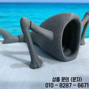 1/4pc 3D 프린팅 바다 먹는 괴물 블루프 그란 마자 액션 피규어 모델 장난감 인형 크리스마스 관절 가동식