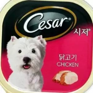 시저캔 강아지간식 캔 통조림