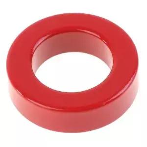 T2002 주파수 카보닐 철 분말 코어 자성 페라이트 링 레드 그레이 5x32x4mm