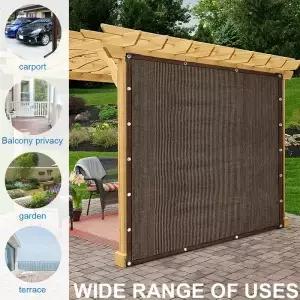 2x3m/3x4m 직사각형 HDPE 차양막 그로밋 그린하우스 식물 퍼골라용 그늘망