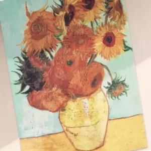 세모소 작품그림가림막 고흐예술작품 그림액자 벽걸이포스터 해바라기 1개 130X150CM