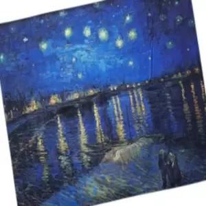 세모소 작품그림벽가리개 고흐별밤작품 패브릭 벽인테리어 1개 150X200CM