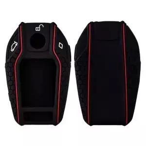 BMW 5 7 시리즈 G G2 G30 G3 G32 i8 I2 I5 G0 용 실리콘 자동차 키 케이스 커버