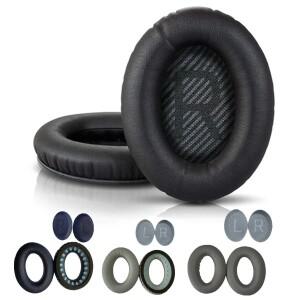 Bose호환 QC호환35 QuietComfort 45 35 & II 헤드폰용 교체 이어패드  메모리폼 이어쿠션   이어 커버