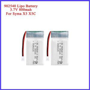 902540 Lipo 배터리 3.7V 800mAh 25C Syma X5 X5HW M68 X300 HJ819 리튬