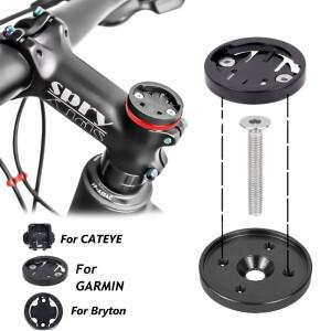 Garmin호환 Bryton 28.6mm 탑 캡 자전거 스톱워치 GPS 속도계 마운트 브래킷 지원 MTB 도로 컴퓨터 홀더 줄