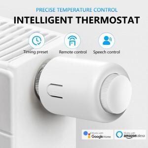 ZigBee 3.0 스마트 온도조절기 컨트롤러 히터 워터 바닥 난방  온도 제어 밸브  모바일 앱