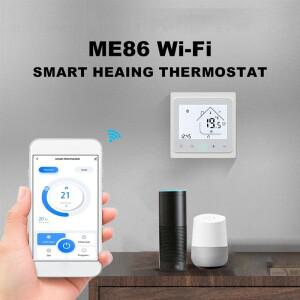ABYN-16A Tuya 스마트 Wifi 온도 조절기워터 전기  바닥 난방 가스 보일러 컨트롤러 Alexa 용