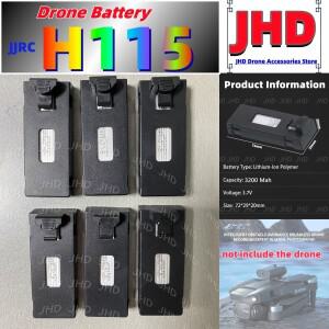 JJRC H115 미니 소형 드론 배터리 용 JHD 3.7V 3200mAh LiPo 백업