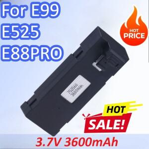 E88PRO E99 E525 미니 소형 드론 배터리 용  3.7V 3600mAh LiPo  충전식