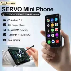SERVO S25 울트라 포켓 스마트폰 내장 스타일러스 3G WCDMA 6GB ROM 안드로이드 시스템 Whatsapp WiFi