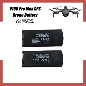 GPS 충전식 리포 배터리 팩 RC 쿼드콥터 액세서리  V168 프로 맥스 드론 7.4V  3000mAh  3.7V  8K  5G