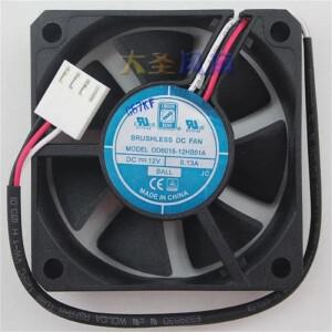 ORION OD6015-12HB01A 12V 6CM 3선 이중 볼 베어링 섀시 전원 냉각 팬