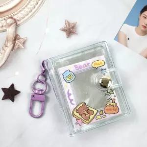 PVC 증사 바인더 키링 민증사진 보관 증명사진키링 포카키링
