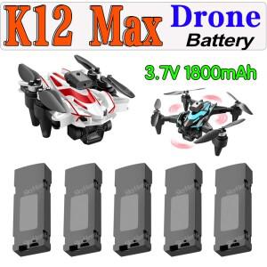 K12Max 4K HD 드론 액세서리 부품용 새 K12 Max 배터리 3.7V 1800mAh