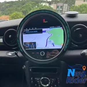 안 6 멀티미디어 플레이어 차량용 LCD 계기판 BMW 미니 원 쿠퍼 R55 R56 페이스맨 클럽맨 2007200 카플레이