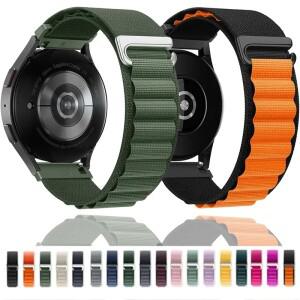 Realme Watch 5/S/3 Oneplus Lite/3/2/2R 용 20mm 알파인 나일론 루프 밴드 샤오미호환 5/S4-3-2-1 편안한