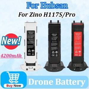 Hubsan Zino H117S/Pro GPS RC 쿼드콥터용 새 업그레이드된 11.4V 4200mAh 47.9Wh 드론 배터리  충전식