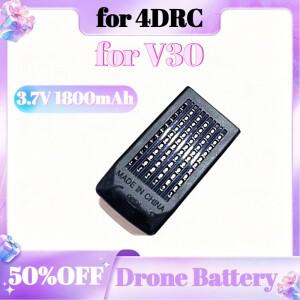 3.7V 1800mAh 업그레이드 교체용 충전식 배터리 4DRC V30 미니 소형 드론 4D-V30  부품 액세서리