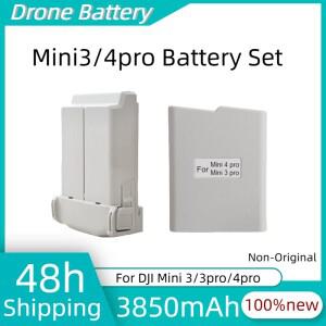미니 소형 3 배터리 세트 3850mAh 7.38V 3/3pro/4pro 드론 액세서리와 호환 맥세이프호환하고 편리한 장시
