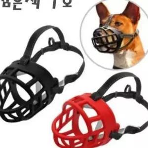 실리콘 입마개 검은색 1호