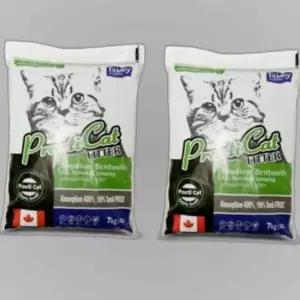 7kg 2개입 프락티캣 모래 10L 고양이 사과향