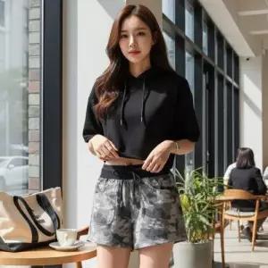 [블로썸스틸]카모 쇼츠 반바지 핫팬츠 SD-260619