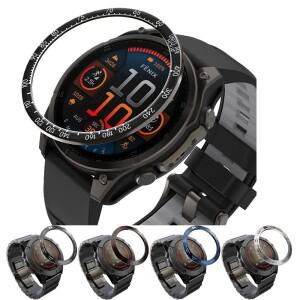 Garmin호환 Fenix 7S Pro 7 7X 5 Plus Epix 사파이어 베젤 링 스테인레스 스틸 새겨진 시간 Tactix 8 51m