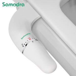 SAMODRA 변기용 울트라 슬림 비데 부착 장치 - 이중 노즐  조절 가능 수압  비전기식  분무기