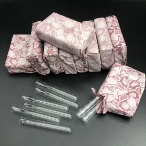 실험실 유리 투명  튜브  둥근 바닥 바이알  10x75mm  로트당 100 개