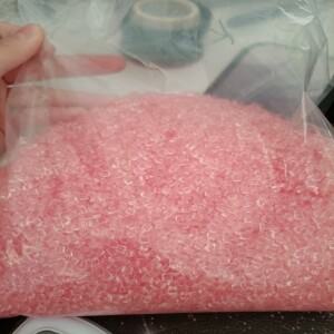 유연한 아크릴 핑크  부분 치과 실험실 재료  발플라스트  틀니  1kg