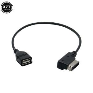 AUX 미디어 인터페이스 USB 암 오디오 어댑터 케이블 AMI  메르세데스 벤츠 호환 자동차 액세서리
