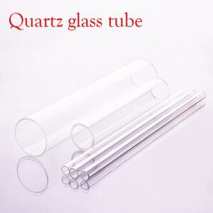 1개 석영 유리 튜브  O.D. 30mm/31mm  Thk. 1.5mm/2mm  L. 200mm/250mm/300mm/400mm/1000mm  고온 방지