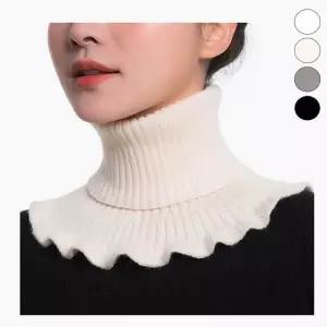 [룽스_66]넥워머 기본 목폴라 워머 레이스 레이어드