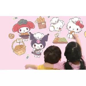 산리오 베이커리 테마 빅 놀이 학습 롤색칠스티커