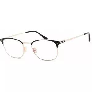 톰포드 블루 블록 안경테 TF5750B 001 골드/블랙 52mm FT5750