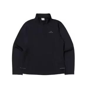 매장정품 아이더 EIDER ESSENTIAL (에센셜) 몰리스 긴팔짚업 티셔츠_Black DWP24202Z1 750226