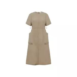 매장정품 아이더 EIDER TOUR (투르) 여성 우븐 반팔 원피스_Beige DWM26250E2 750118