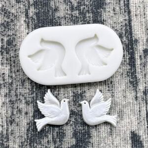 비둘기 실리콘  퐁당 초콜릿 Sugarcraft 케이크 장식 도구 베이킹 액세서리