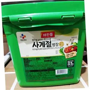 해찬들 사계절 쌈장 6.5K 2봉 업소용 대용량 식당용