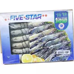 블랙타이거 통새우 구이용 15미 500g 10봉 냉동 업소용 식당용